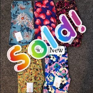 5 New Pr Lularoe TC Leggings